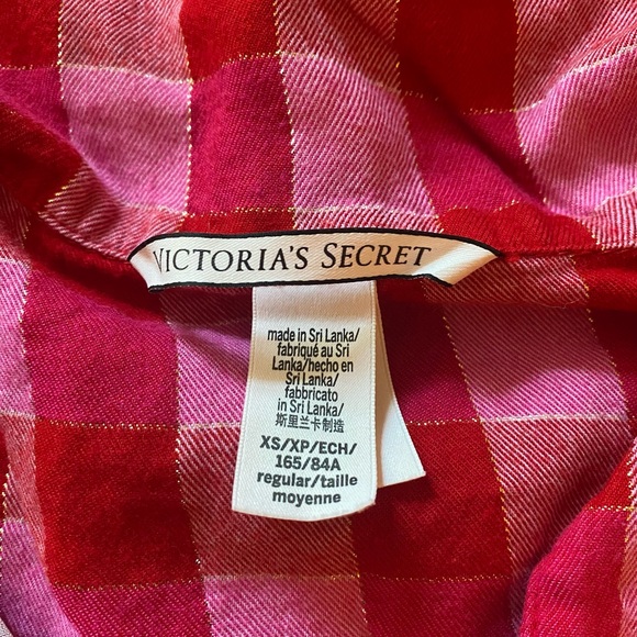 Victoria's Secret Pink Plaid Pajama Set - Picture 2 of 2